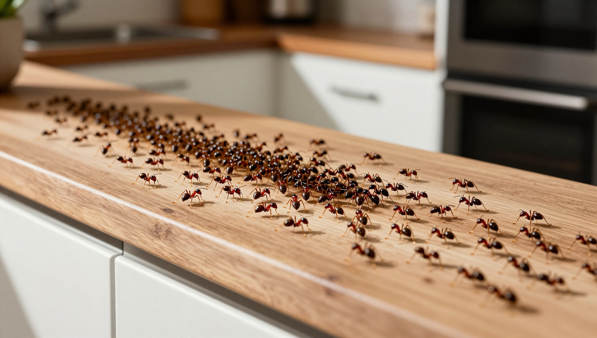 Ant Control in The Ponds